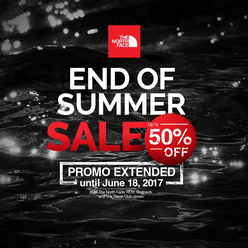 north face end of season sale