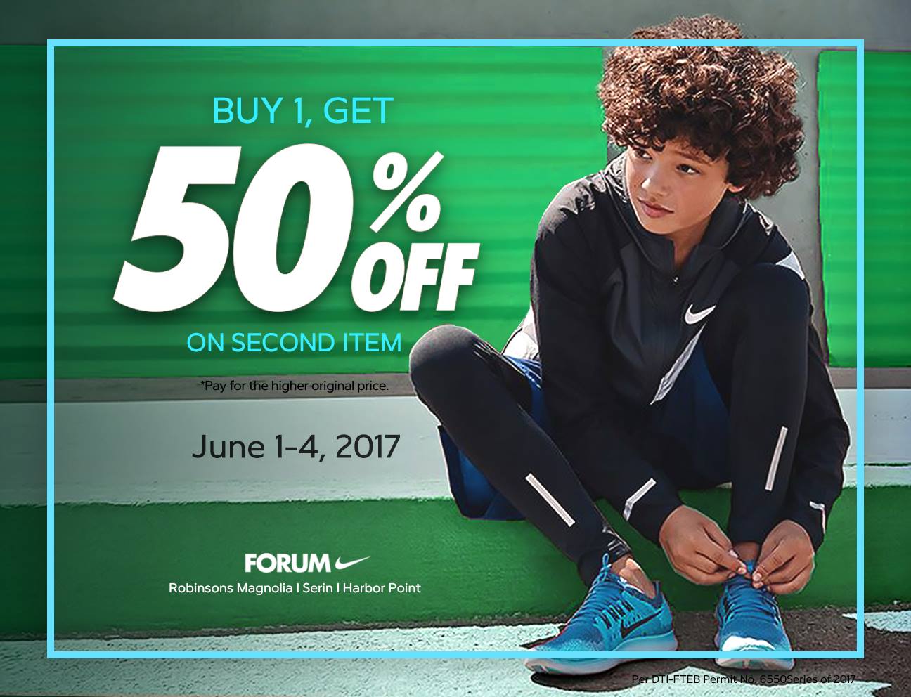 Nike Forum Back to School Sale: June 1-4, 2017 | Manila Sale