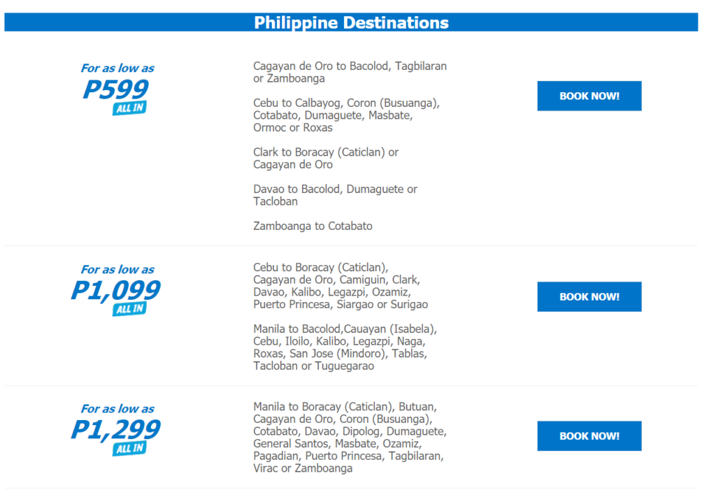 Seat Sale Alert Cebu Pacific Independence Day Sale!!! Manila On Sale