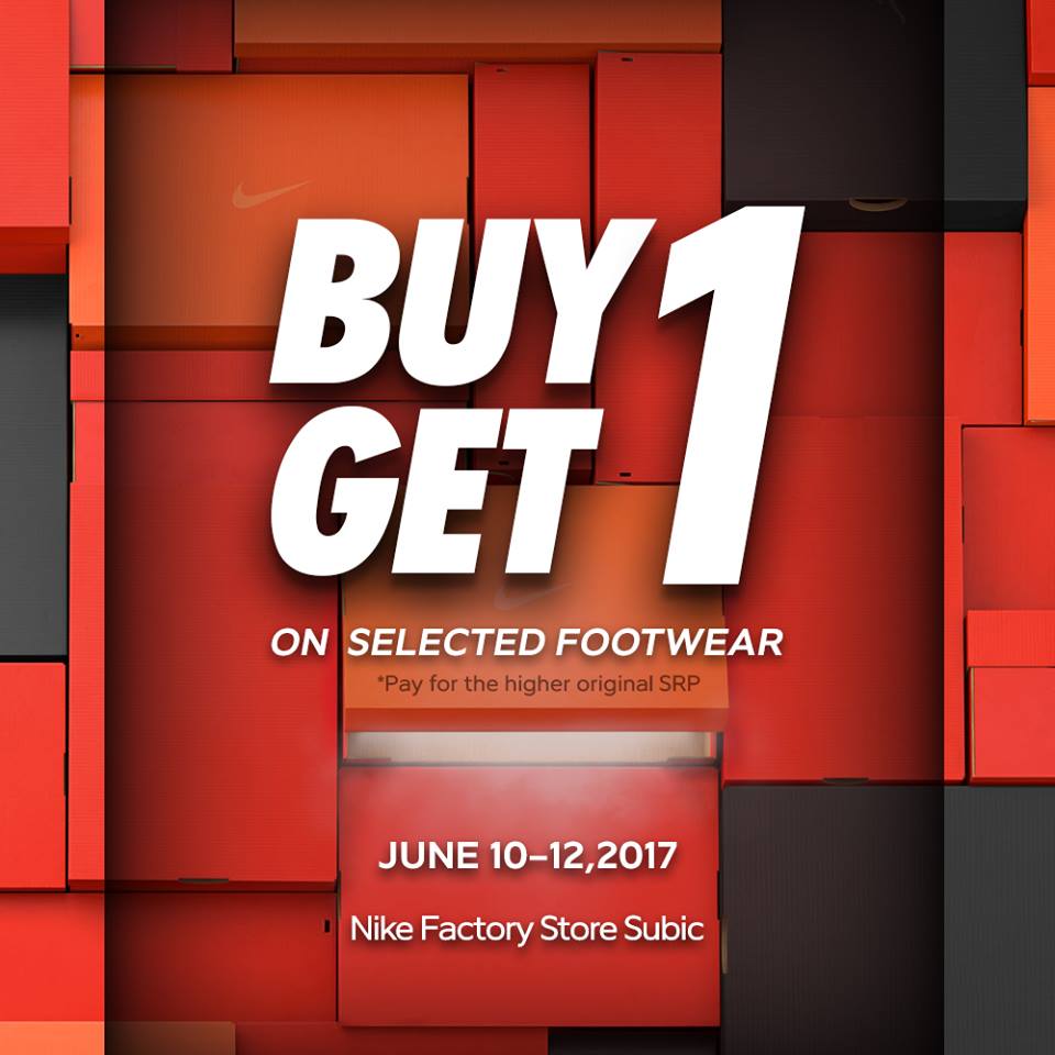 Nike Buy 1 Take 1 at Nike Factory Store Subic!!! | Manila On Sale