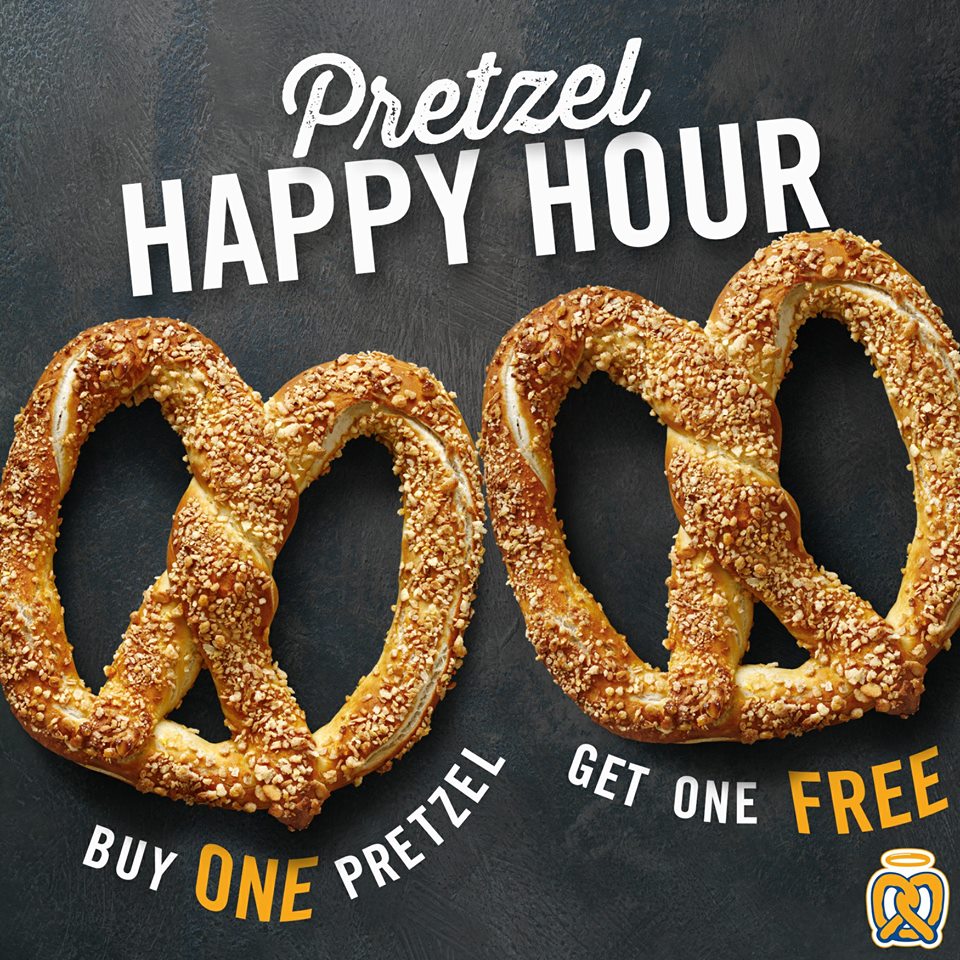 Food Promo: Buy 1 Take 1 Auntie Anne’s Pretzels! | Manila On Sale