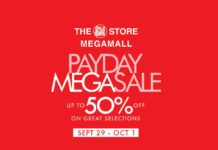 The SM Store Megamall Payday Megasale