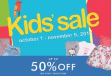SM Kids’ Sale at The SM Store