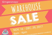 Gingersnaps Warehouse Sale