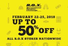 R.O.X. Philippines Nationwide Sale