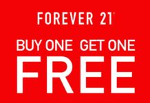 Forever 21 Buy 1 Get 1