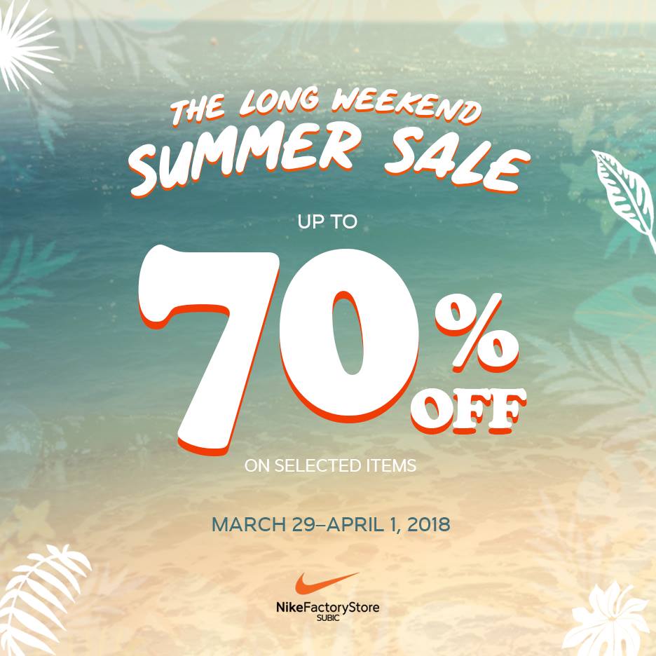 Nike summer hotsell clearance