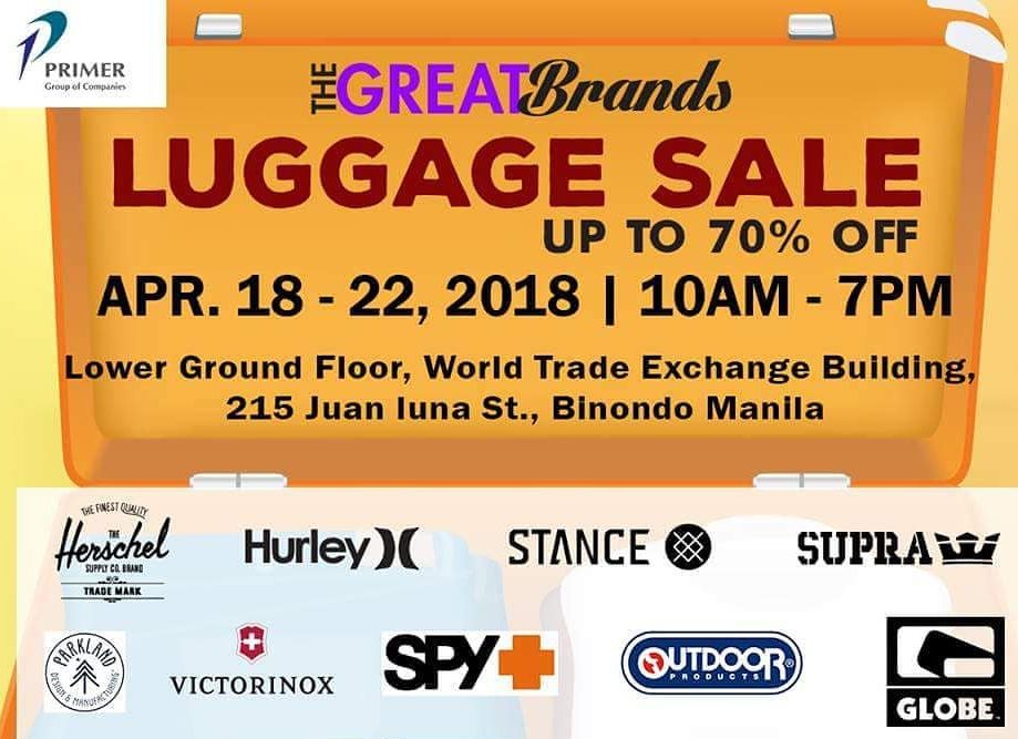 The Great Brands Luggage Sale Manila On Sale 2020