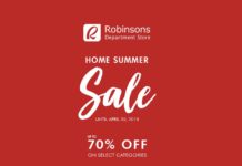 Home Summer Sale at Robinsons Department Store