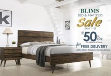 BLIMS Bed & Matress Sale 2018