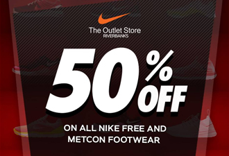 nike factory outlet riverbanks