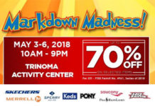 Markdown Madness Sale 2018 in Trinoma Mall