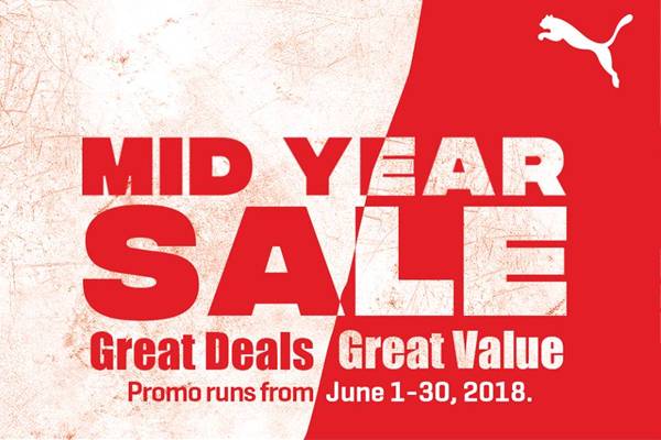 PUMA Mid Year Sale 2018 Manila On Sale