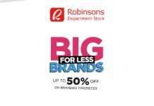 Robinsons Department Store Big Brands for Less