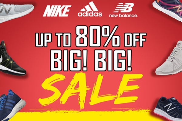 The Sports Warehouse BIG SALE 2018 in 