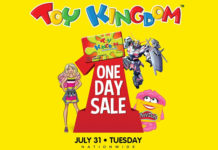 Toy Kingdom 1 Day Sale – July 31, 2018