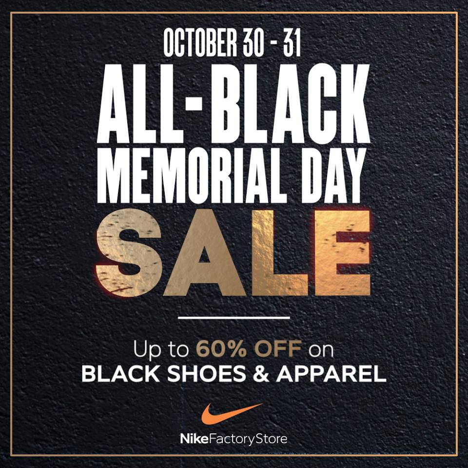 nike outlet memorial day sale