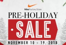 Nike Factory Store Pre-Holiday Sale November 2018