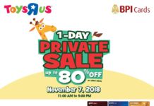 Toys R Us Private Sale November 2018