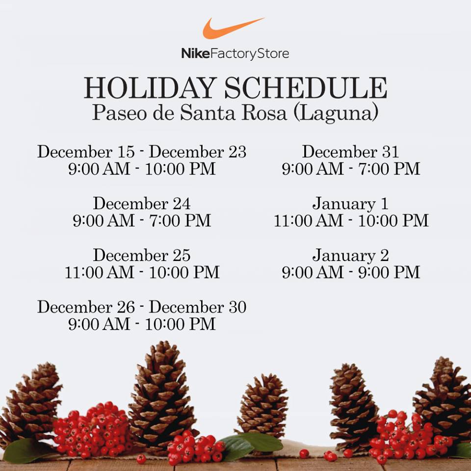 Nike Factory Store White Christmas Sale 2018 | Manila On Sale