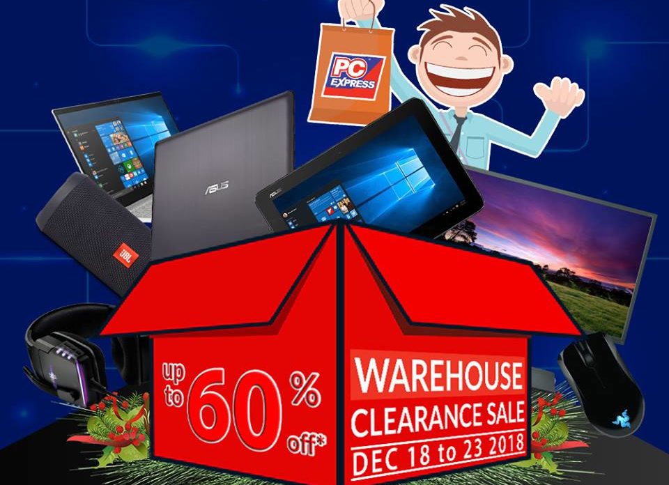 PC Express Warehouse Clearance Sale December 2018 Manila On Sale 2020