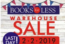 Books for Less Warehouse Sale February 2019