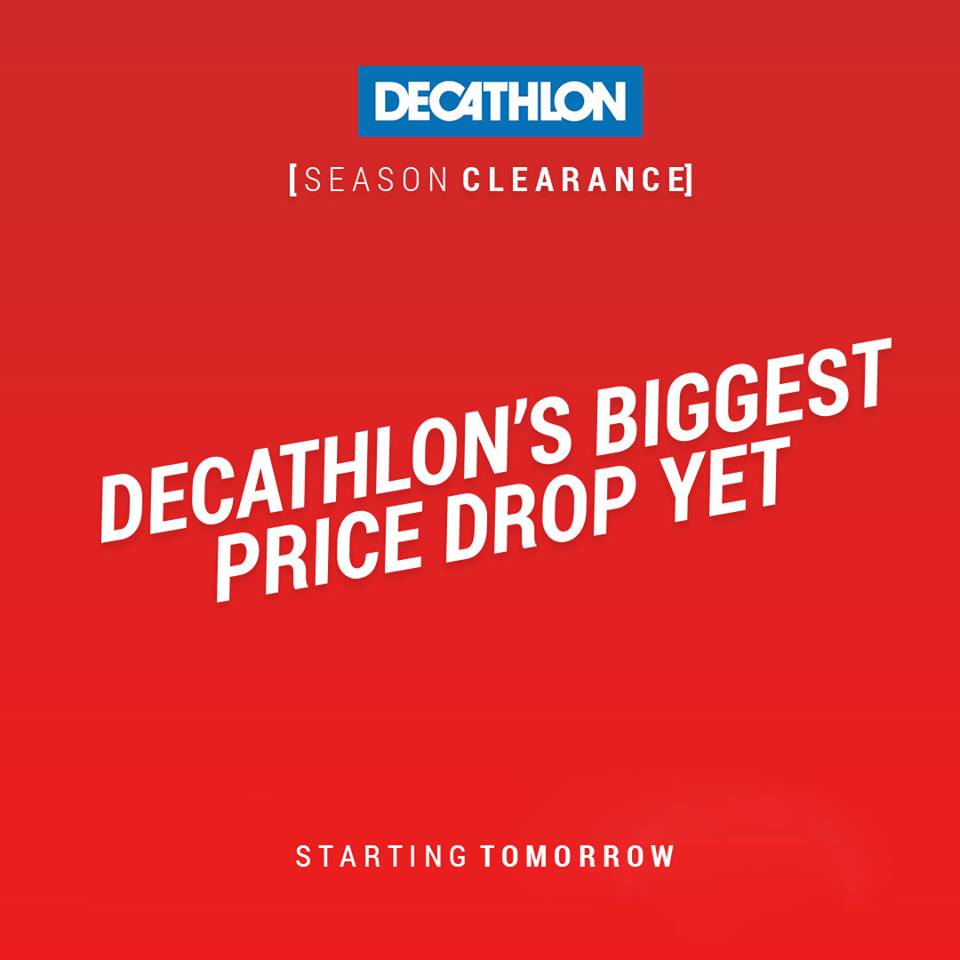 sale at decathlon