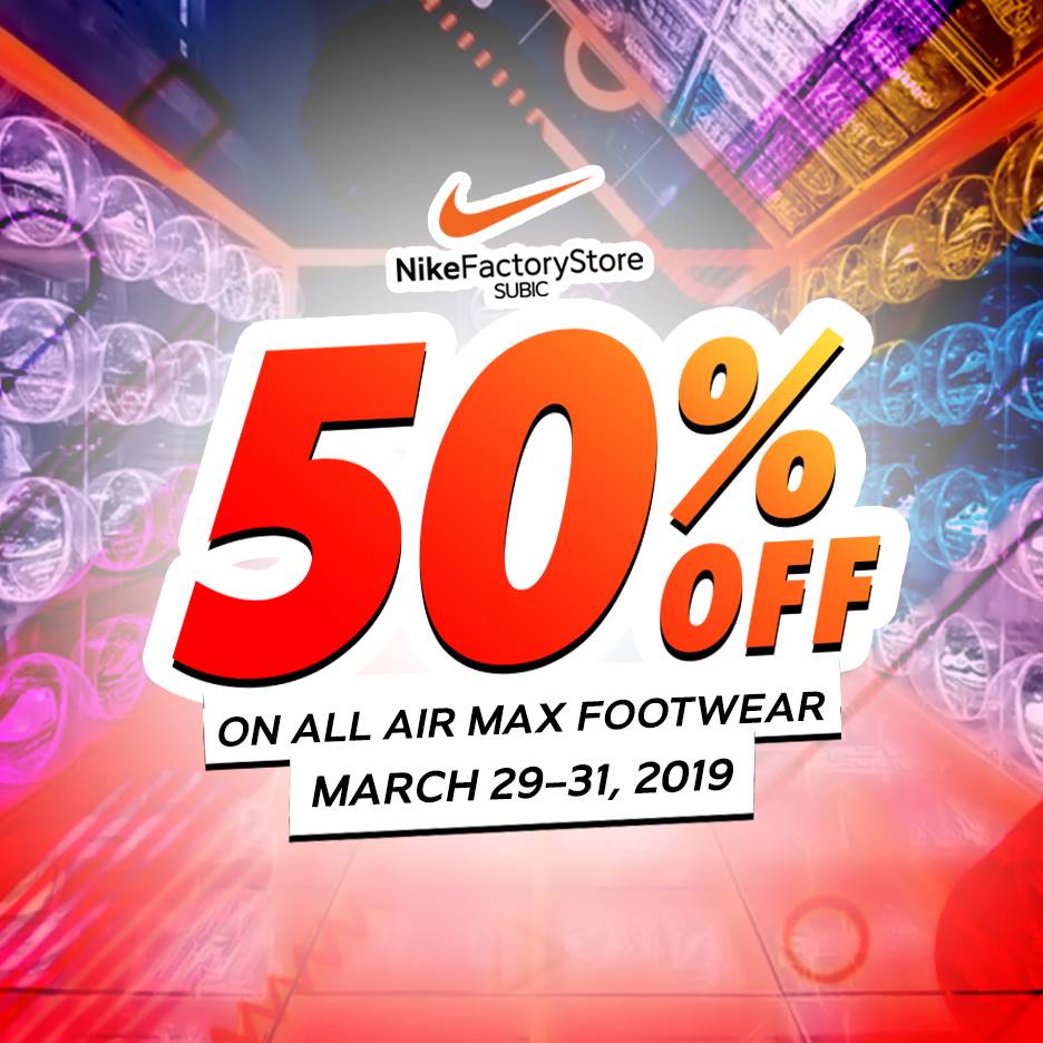 Nike Factory Store Air Max Sale March 