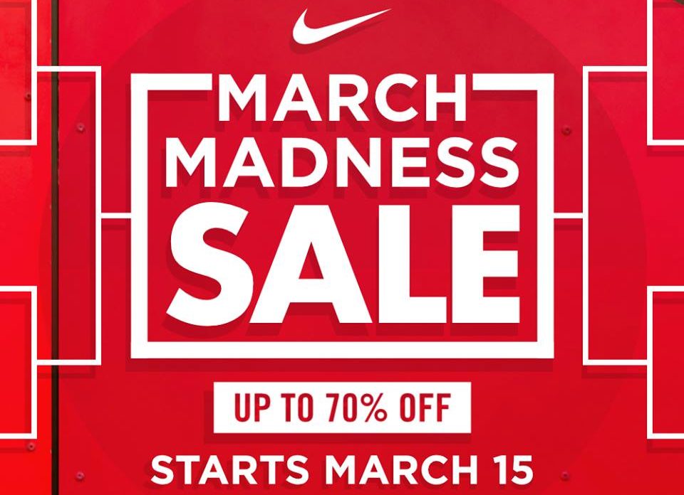 nike factory store specials