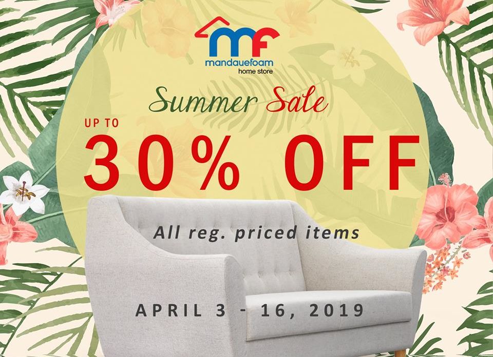 Mandaue Foam Summer Sale April 2019 Manila On Sale
