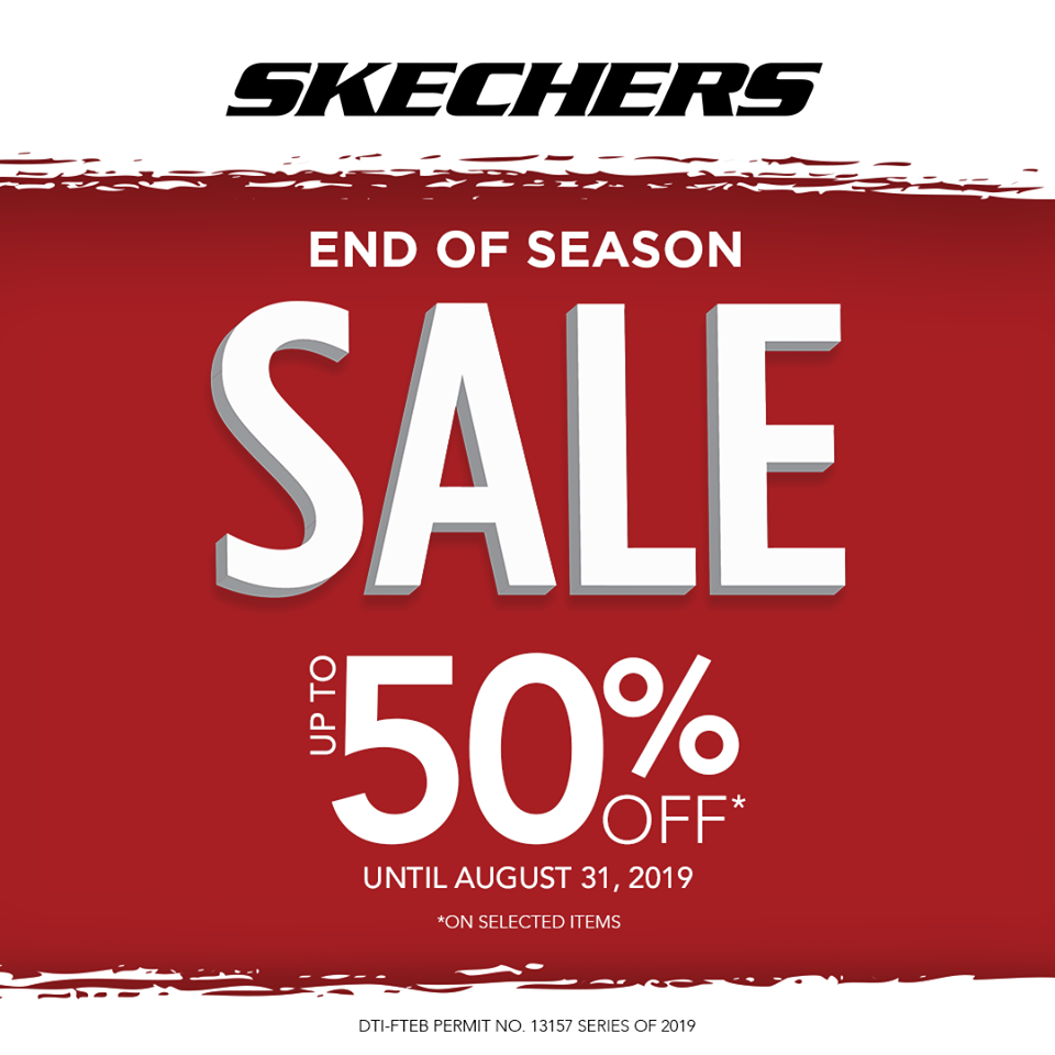 Skechers End of Season Sale - Aug 2019 