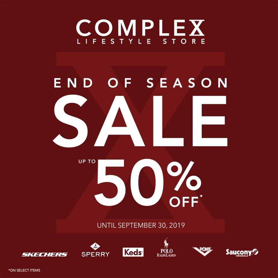 Complex Lifestyle Store End of Season 