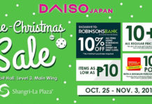 DAISO JAPAN Pre-Christmas Sale 2019