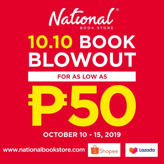 National Bookstore 10/10 Book Blowout Oct 2019 Manila On Sale