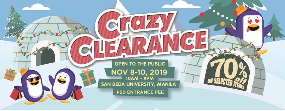 Crazy Clearance Sale November 2019 - Manila On Sale