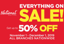 National Book Store Everything On Sale – Nov 2019