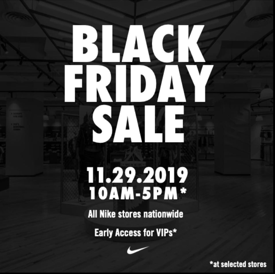 Nike Park Black Friday Sale November 2019 | Manila On Sale 2020