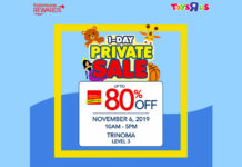 Toys “R” Us PH Trinoma Private Sale on Nov 6