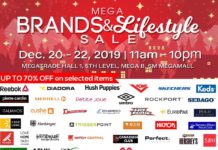 MEGA Brands and Lifestyle Sale December 2019