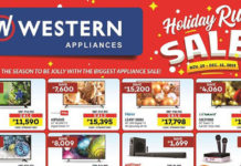 Western Appliances Holiday Rush Sale – Nov 2019
