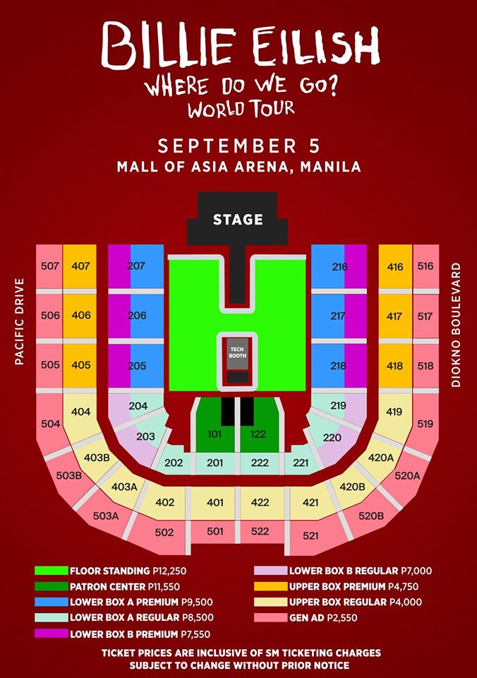 Billie Eilish Where Do We Go? Manila September 2020 | Manila On Sale 2020