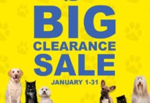 Pet Express Big Clearance Sale January 2020
