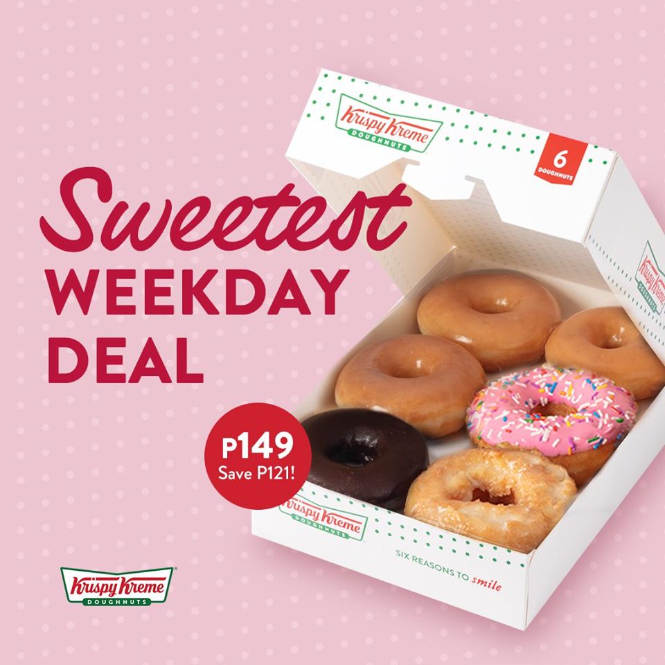 Krispy Kreme Sweetest Weekday Deal February 2020 | Manila On Sale