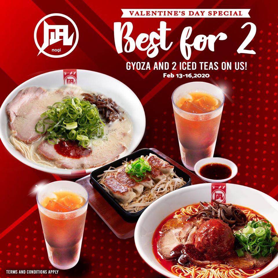 Ramen Nagi Valentine's Promo February 2020 Manila On Sale