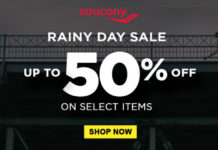 Saucony Rainy Day Sale 2020