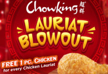 Chowking Lauriat (FREE CHICKEN) Blowout 2020