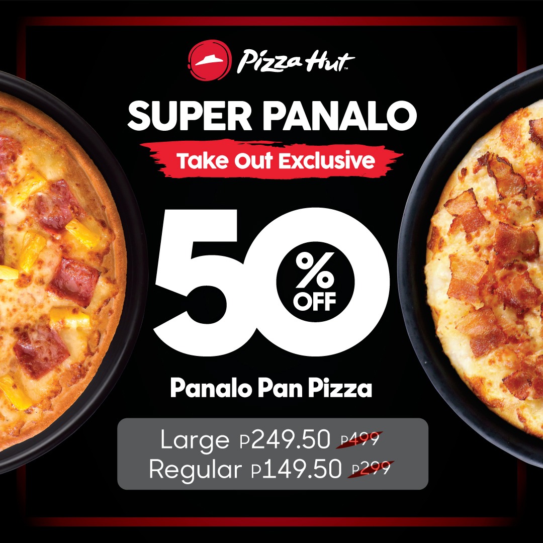 Promo pizza shop hut april 2020