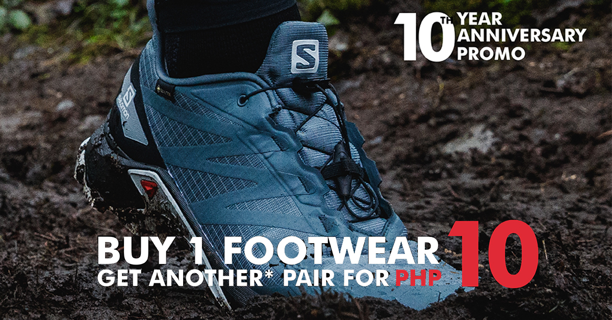 Salomon 10th year Anniversary Promo 2020 Manila On Sale