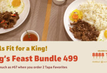 Tapa King Feast Bundle P499 Promo 2020