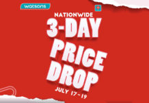 Watsons 3 Day Price Drop July 2020